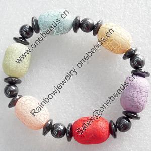 Nonmagnetic Bracelet, width Approx:13mm, Length Approx:7.1-inch, Sold by Strand
