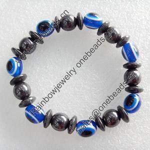 Magnetic Bracelet, width Approx:9mm, Length Approx:6.3-inch, Sold by Strand