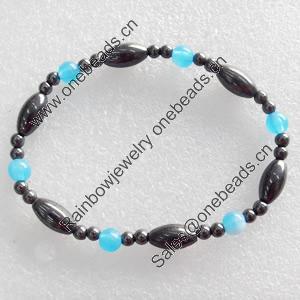 Magnetic Bracelet, width Approx:6mm, Length Approx:6.5-inch, Sold by Strand