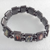 Magnetic Bracelet, width Approx:17mm, Length Approx:7.5-inch, Sold by Strand