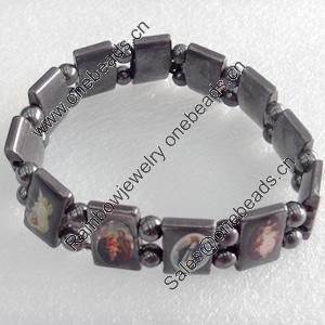 Magnetic Bracelet, width Approx:17mm, Length Approx:7.5-inch, Sold by Strand