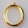 Zinc Alloy Jewelry Pendants, Nickel-free & Lead-free, 50x35mm, interior diameter:28.5x38.5mm, Hole:3mm, Sold by Bag