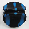 Spray-Painted Acrylic Beads, 17mm Hole:2mm, Sold by Bag