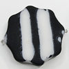 Spray-Painted Acrylic Beads, 18mm Hole:2mm, Sold by Bag
