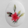 Resin Cabochons, No-Hole Jewelry findings, 25x35mm, Sold by PC