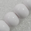 Ceramics Beads, Round 11mm Hole:2mm, Sold by Bag