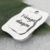  Zinc alloy Jewelry Pendant/Charm, Nickel-free & Lead-free 25x20mm, Sold by PC  