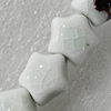 Ceramics Beads, Star 15mm Hole:2mm, Sold by Bag