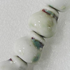Ceramics Beads, 17x17mm Hole:2mm, Sold by Bag