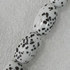 Ceramics Beads, Oval 24x14mm Hole:2mm, Sold by Bag