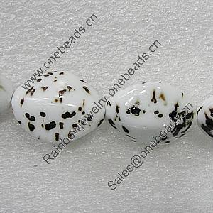 Ceramics Beads, 29x23mm Hole:2.5mm, Sold by Bag