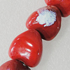 Ceramics Beads, Heart 23x21mm Hole:2mm, Sold by Bag