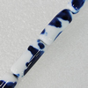 Ceramics Beads, Tube 25x9mm Hole:2mm, Sold by Bag