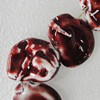 Ceramics Beads, Nugget 31x26mm Hole:3.5mm, Sold by Bag