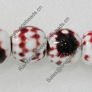Ceramics Beads, 23x21mm Hole:4.5mm, Sold by Bag