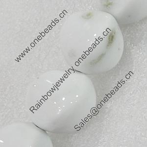 Ceramics Beads, 20mm Hole:2mm, Sold by Bag
