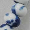 Ceramics Beads, Rondelle 15x10mm Hole:5.5mm, Sold by Bag