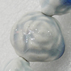 Ceramics Beads, Flower 21mm Hole:2.5mm, Sold by Bag