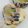 Ceramics Beads, Heart 48x46mm Hole:3mm, Sold by Bag