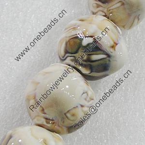 Ceramics Beads, 23x21mm Hole:2mm, Sold by Bag
