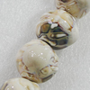 Ceramics Beads, 23x21mm Hole:2mm, Sold by Bag