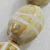 Ceramics Beads, Oval 34x24mm Hole:4.5mm, Sold by Bag