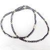 Magnetic Hematite Necklace，Lengh Approx:17.7 Inch, Sold by Strand