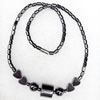 Magnetic Hematite Necklace，12x14mm, Lengh Approx:17.7 Inch, Sold by Strand