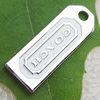 Zinc Alloy Jewelry Charm, Nickel-free & Lead-free,Grade A 7x20mm, Sold by PC 