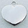 Zinc alloy Jewelry Pendant/Charm, Nickel-free & Lead-free A Grade 15x16mm, Sold by PC 