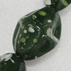Ceramics Beads, Fluted Bicone 36x27mm Hole:4mm, Sold by Bag
