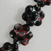 Ceramics Beads, Flower 23mm Hole:3.5mm, Sold by Bag
