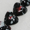 Ceramics Beads, Heart 20x18mm Hole:2.5mm, Sold by Bag