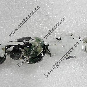 Ceramics Beads, 30x22mm Hole:4mm, Sold by Bag