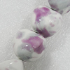 Ceramics Beads, Heart 22x20mm Hole:3mm, Sold by Bag