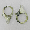 Zinc Alloy Lobster Claw Clasp, 36x24mm Hole:4mm, Sold by Bag