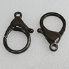 Zinc Alloy Lobster Claw Clasp, 36x24mm Hole:4mm, Sold by Bag