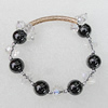 NO-Magnetic Bracelet, Lengh About:7.5-Inch, Sold by Strand