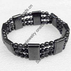 Magnetic Bracelet, width Approx:17mm, Length Approx:6.7-inch, Sold by Strand