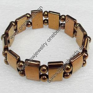 Magnetic Bracelet, width Approx:18mm, Length Approx:7.1-inch, Sold by Strand