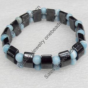 Nonmagnetic Bracelet, width Approx:12mm, Length Approx:6.5-inch, Sold by Strand