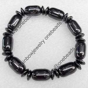 Magnetic Bracelet, width Approx:12mm, Length Approx:7.5-inch, Sold by Strand