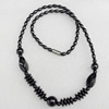 Magnetic Hematite Necklace, Lengh Approx:17.7-inch, Sold by Strand