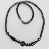 Non-Magnetic Hematite Necklace, Lengh Approx:17.7-inch, Sold by Strand