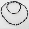 Magnetic Hematite Necklace, Lengh Approx:17.7-inch, Sold by Strand