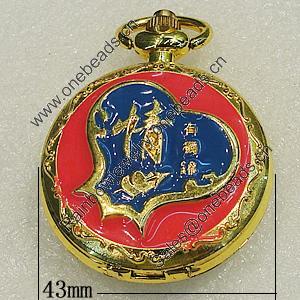 Pocket Watch, Watch:about 43mm, Sold by PC