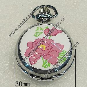 Pocket Watch, Watch:about 30mm, Sold by PC