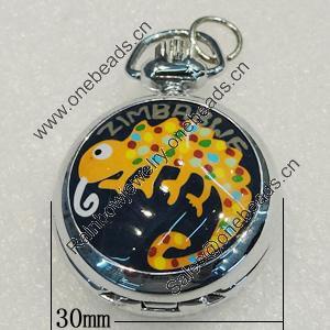 Pocket Watch, Watch:about 30mm, Sold by PC