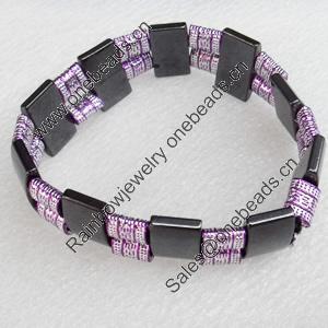 Magnetic Bracelet, width Approx:18mm, Length Approx:7.1-inch, Sold by Strand