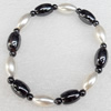 Magnetic Bracelet, width Approx:8mm, Length Approx:7.1-inch, Sold by Strand